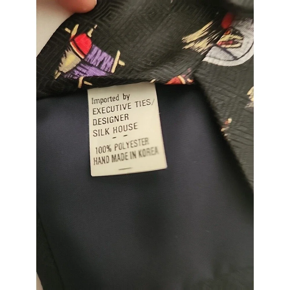 Fun Vintage Fishing Theme Tie